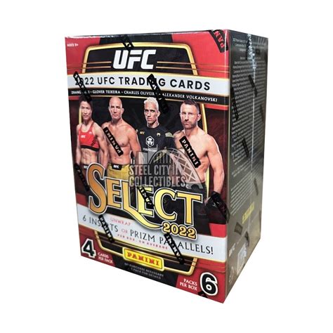 2022 Panini Select UFC Blaster Box Steel City Collectibles