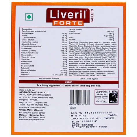 buy liveril forte tablets silymarin  acetyl cysteine  glutathione
