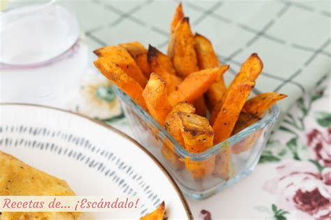 Boniatos O Batatas Al Horno Con Especias Una Guarnición Ideal