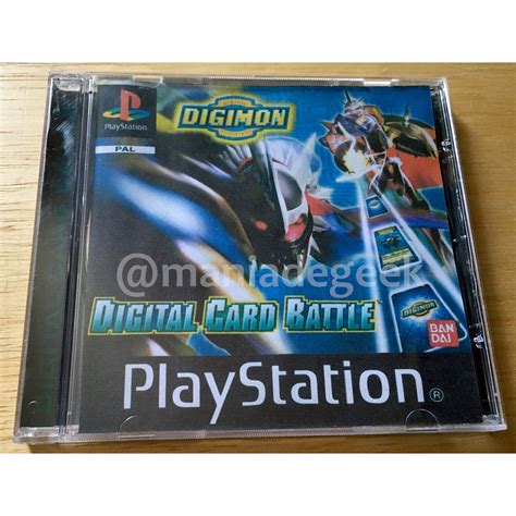 Jogo Digimon Digital Card Battle De Play Psone Shopee Brasil