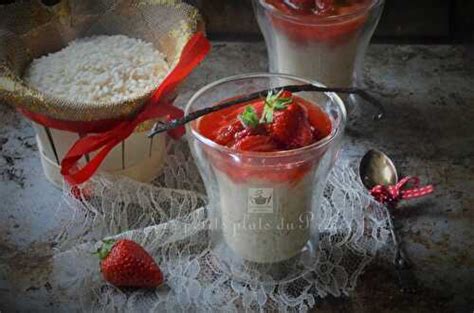 Riz Au Lait La Compot E De Fraises De Les Petits Plats Du Prince Et