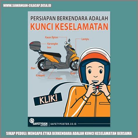 Sikap Peduli Mengapa Etika Berkendara Adalah Kunci Keselamatan Bersama