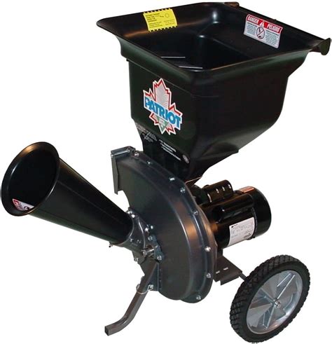 Patriot Products Csv 2515 Electric Wood Chipper Leaf