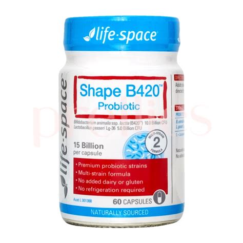 Life Space Shape B420 Probiotic 60 Capsules Shopee Singapore