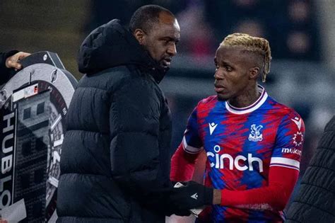 Patrick Vieira Gives Positive Wilfried Zaha Injury Update Ahead Of