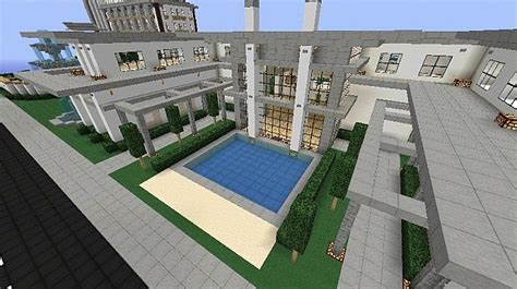 Schematic Minecraft Mansion Villa Plans Minecraft Minecraft