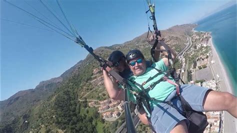 Rick Paragliding Over Sicily Youtube