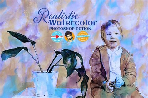 Watercolor Painting Effect Invent Actions