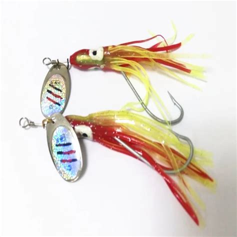 10pcs Soft Octopus Replacement Skirts 7 5g Fully Luminous Squid Rigs