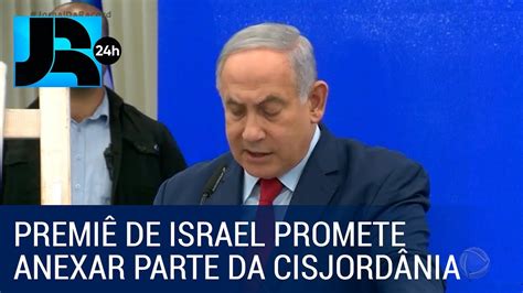 Netanyahu promete anexar parte da Cisjordânia a Israel se for reeleito