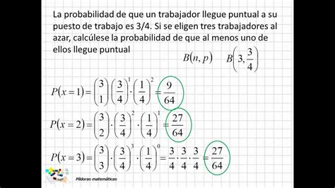 03 Problemas de distribución binomial YouTube