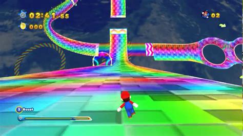 Sonic Generations 60fps Mario Rainbow Road Youtube