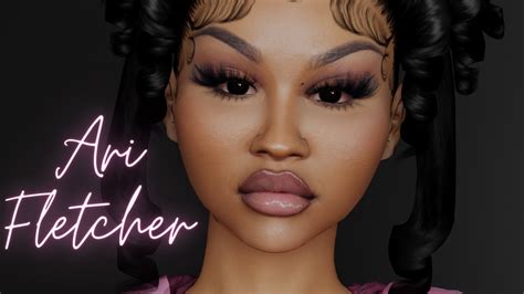 Sims 4 Cas Ari Fletcher Cc Folder And Sim Download Youtube