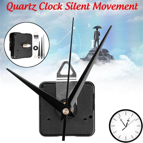 Silent clock movement with long pendulum - lulifacts