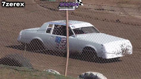 Imca Hobby Stocks Heat 1 Canyon Speedway Park 1 26 2020 Youtube