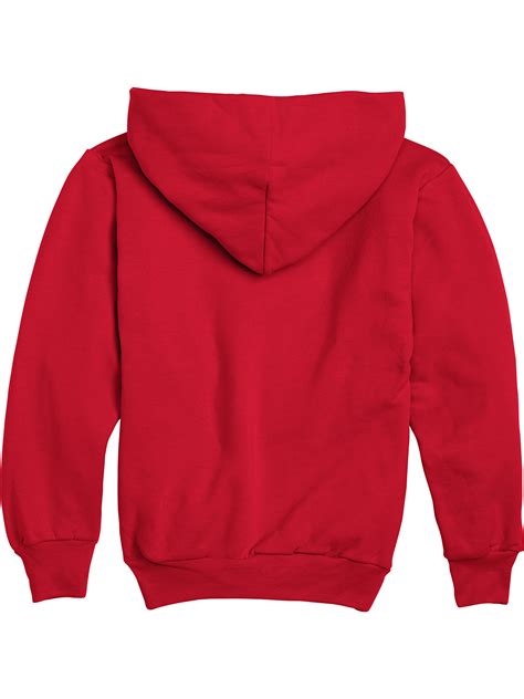 Hanes Boys 4 18 Ecosmart Fleece Pullover Hoodie Sweatshirt