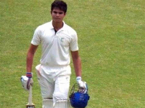 Arjun Tendulkar Smashes Century On Ranji Trophy Debut