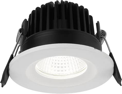 FireStop 10W IP65 Sharp COB LED 90 Minute Fire Rated Dimmable Downlight