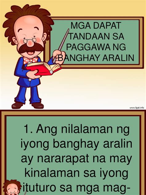 Mga Dapat Tandaan Sa Paggawa Ng Banghay Aralin Pdf