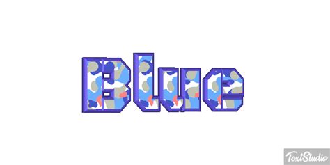 Blue Word Animated  Logo Designs