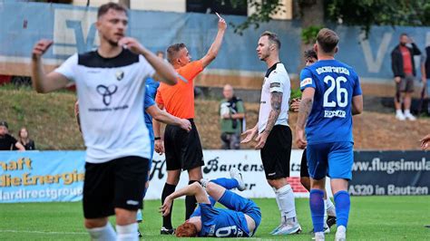 Saisonstart Bischofswerdaer Fv Schl Gt Sc Freital Kurz Vor Schluss