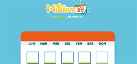 Million Day L Estrazione Dei Numeri Vincenti Di Oggi Gennaio