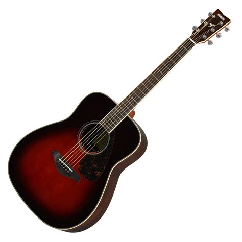 Yamaha Fg Acoustic Tobacco Brown Sunburst Nearly New At Gear Music