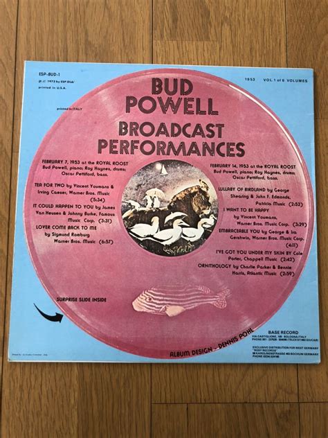 Yahoo Bud Powell Broadcast Performances