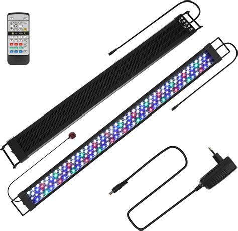 Izrielar LED Aquarium Beleuchtung Aquarienbeleuchtung 45W 24 7 Modus