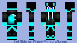 Fox boy Gamer Minecraft Skin