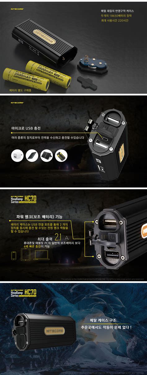 Usb Led Hc Cree Xm L U Led Nitecore