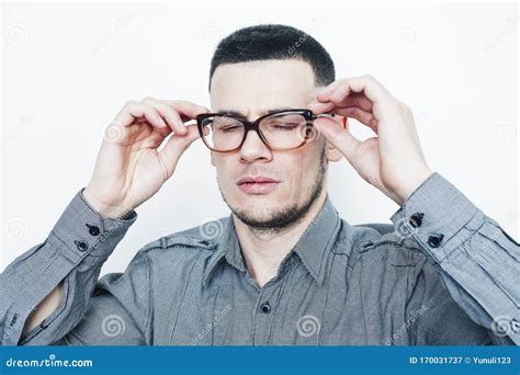 Young Handsome Teenage Hipster Guy Posing Emotional Wearing Glasses