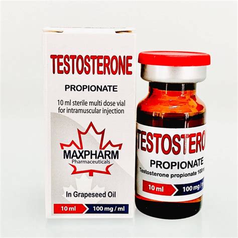 Testosterone Propionate Ml X Mg Ml Maxpharm Pharmaceuticals