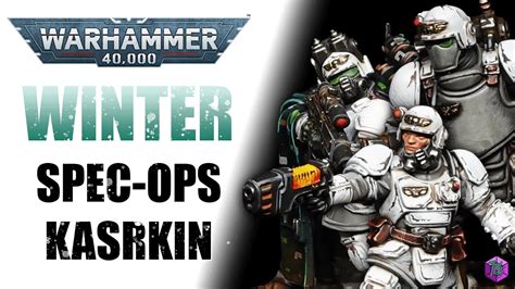 Winter Spec Ops Kasrkin Paint Weathered White Armour The Easy Way