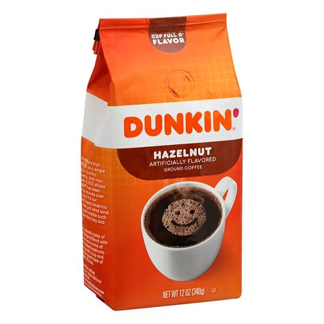 Dunkin' Donuts Hazelnut Medium Roast Ground Coffee - Shop Coffee at H-E-B