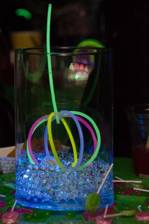 Blacklight And Neon Birthday Party Ideas Photo 4 Of 30 Catch My Party