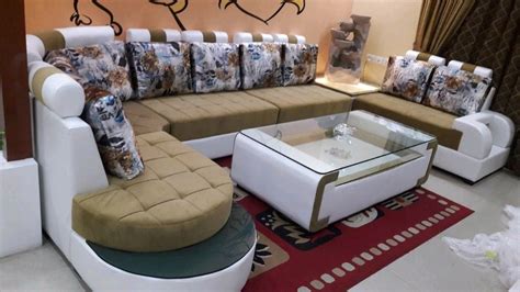 Wooden Velvet 8 Seater U Shape Sofa Set At Rs 55000set In New Delhi