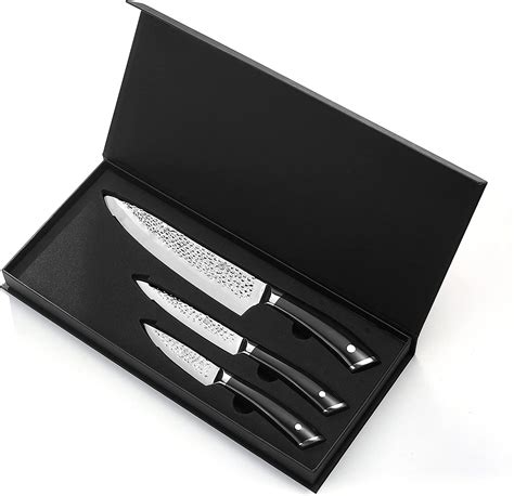 Paudin Knife Set With Block Razor Sharp Chef Knife Set With Kitchen