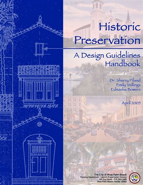 Wpb Historic Preservation Design Guidelines 2018 Update Survey