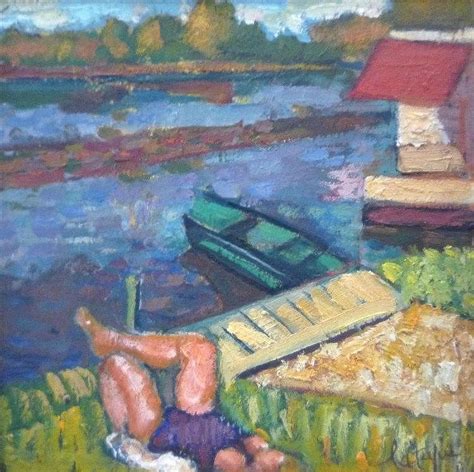 Sold Price Louis LATAPIE 1891 1972 La Sieste Sur La Berge Huile Sur