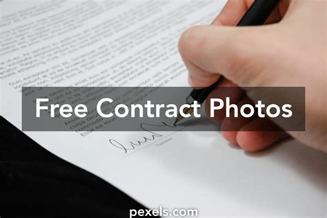stock   contract pexels