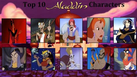 Top 10 Aladdin Villains by PeruAlonso on DeviantArt