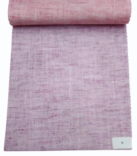 Plain Cotton Linen Shirting Fabric At Rs Meter In Ahmedabad Id