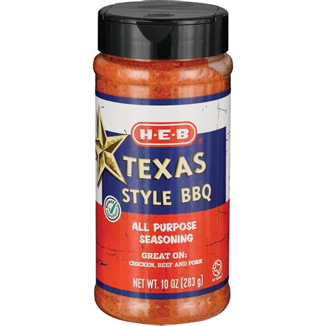 H E B Texas Style BBQ All Purpose Seasoning Shop Spice Mixes At H E B