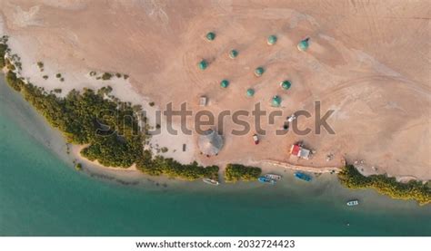 Djibouti Seven Brothers Islands Landscape Stock Photo 2032724423