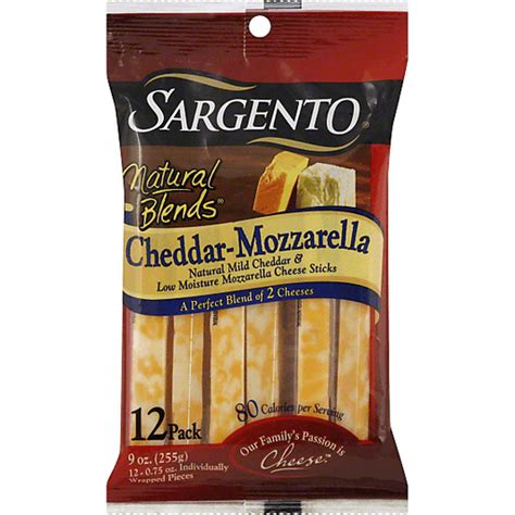 Sargento Cheese Sticks, Cheddar-Mozzarella | Shop | Town & Country Market