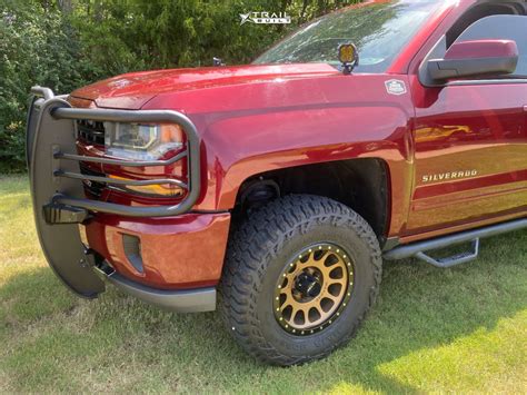 2016 Chevrolet Silverado 1500 Wheel Offset Slightly Aggressive