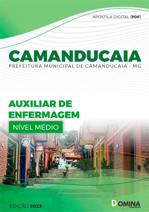 Apostila Pref Camanducaia MG 2024 Auxiliar Farmácia