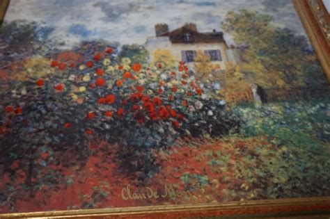 GOEBEL ARTIS ORBIS Claude Monet Künstlerhaus Porzellan Bild