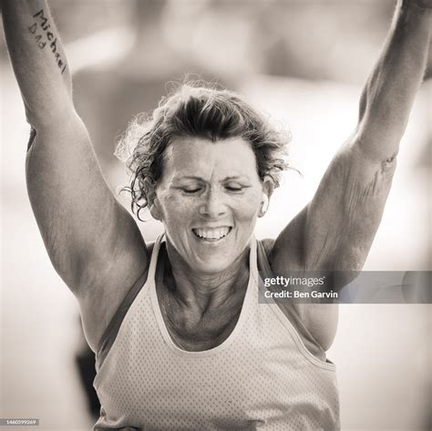 Powerful Marathon Finish Line Celebration Moment High-Res Stock Photo ...